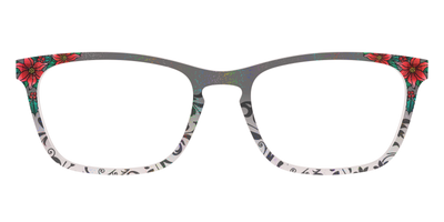 The Romantic Poinsettia Holographic Crystal - Front Top Thumbnail - Pair Eyewear