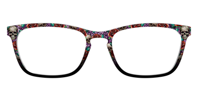 The Skull & Thorn Stained Glass - Front Top Thumbnail - Pair Eyewear