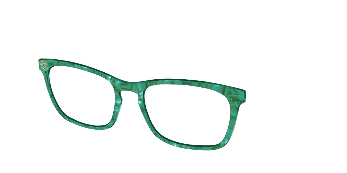 The Slytherin™ Pearl Tortoise - Angle Top Image - Pair Eyewear