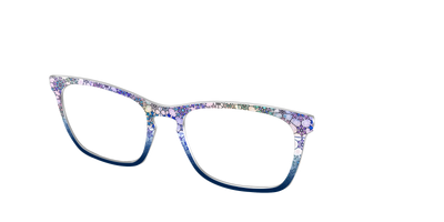 The Snowfall Stained Glass - Angle Top Thumbnail - Pair Eyewear