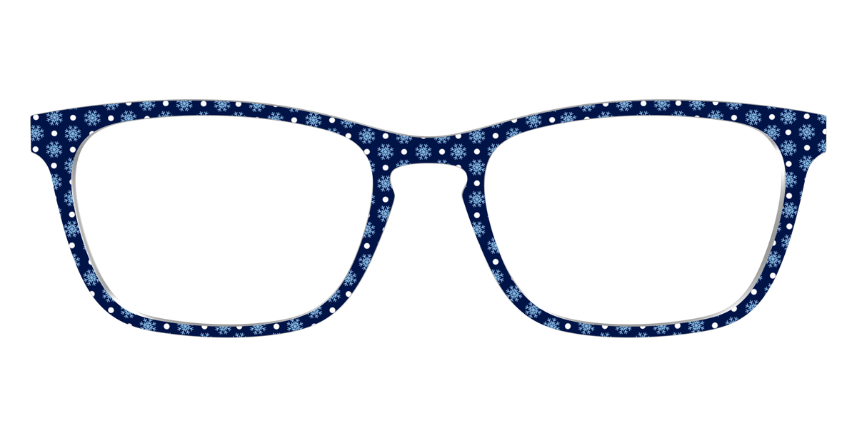 The Snowflake Polka Dot - Front Top Image - Pair Eyewear