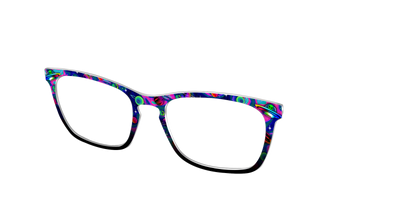 The Space Invasion Marble - Angle Top Thumbnail - Pair Eyewear