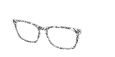 The Stylish Scribble - Angle Top Thumbnail - Pair Eyewear