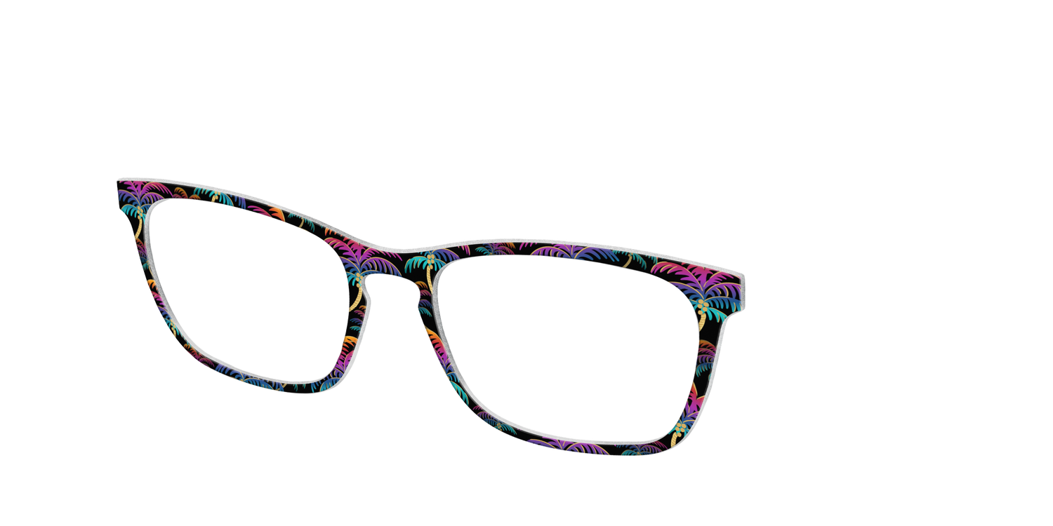 The Sunset Palms - Angle Top Image - Pair Eyewear