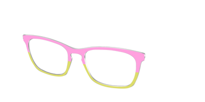 The Sweet Pea & Chartreuse Split - Angle Top Thumbnail - Pair Eyewear
