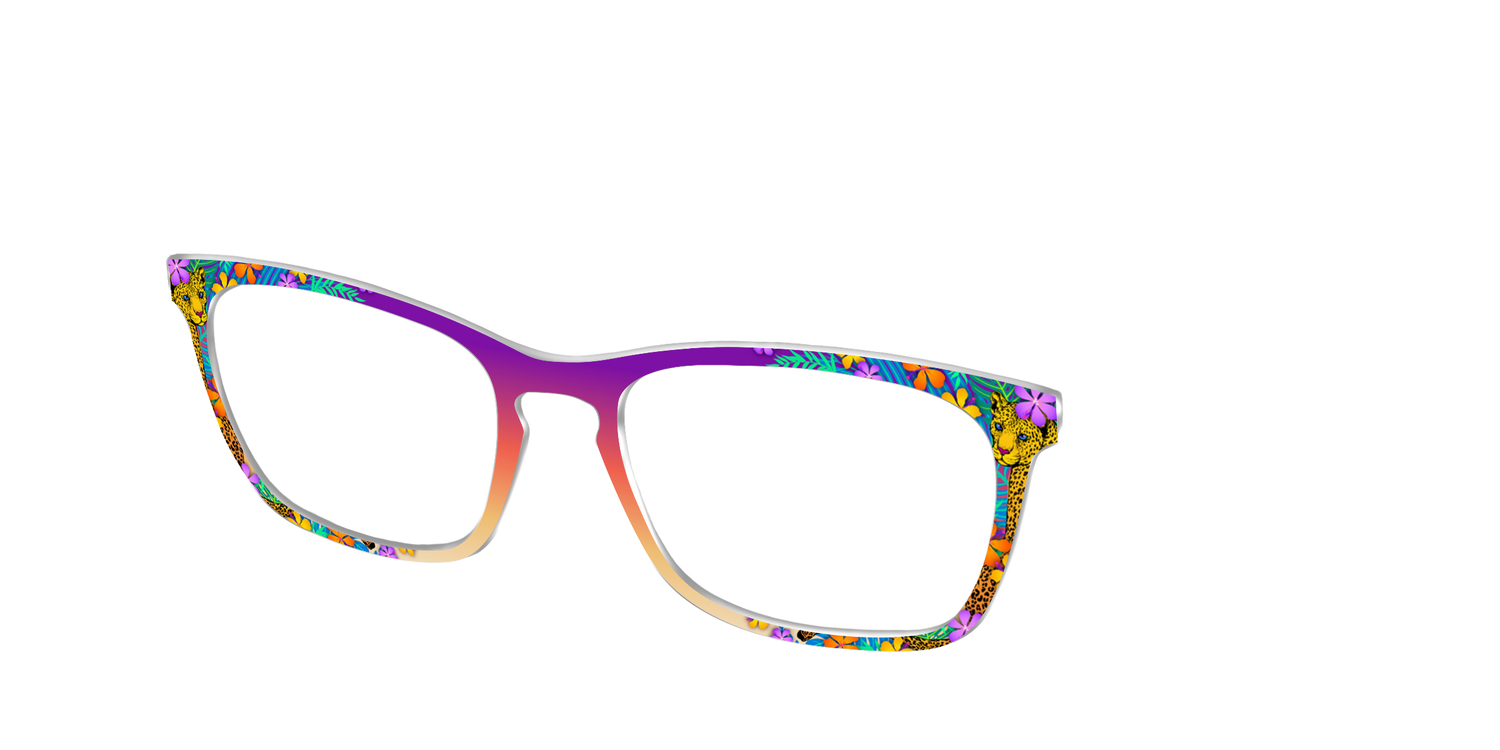 The Tropical Leopard - Angle Top Image - Pair Eyewear