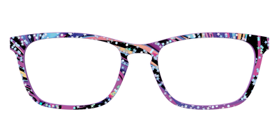 The Vaporwave Marble with Star Glitter - Front Top Thumbnail - Pair Eyewear