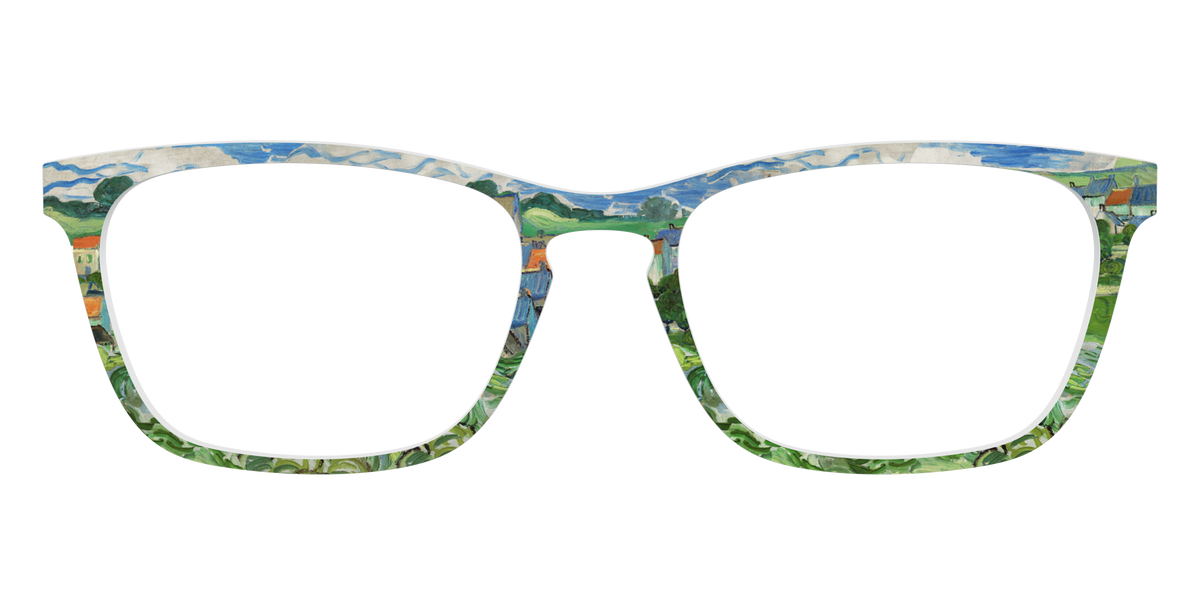 The View of Auvers-Sur-Oise - Front Top Image - Pair Eyewear