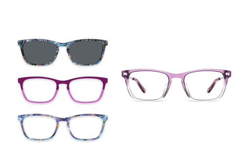The Casper - The Violet Wildflower Pairing Set - Pair Eyewear