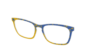 Warriors Splatter - Angle Top Thumbnail - Pair Eyewear