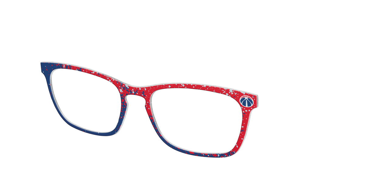 The Wizards Splatter - Angle Top Image - Pair Eyewear