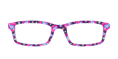 The Airbrushed Hearts - Front Top Thumbnail - Pair Eyewear