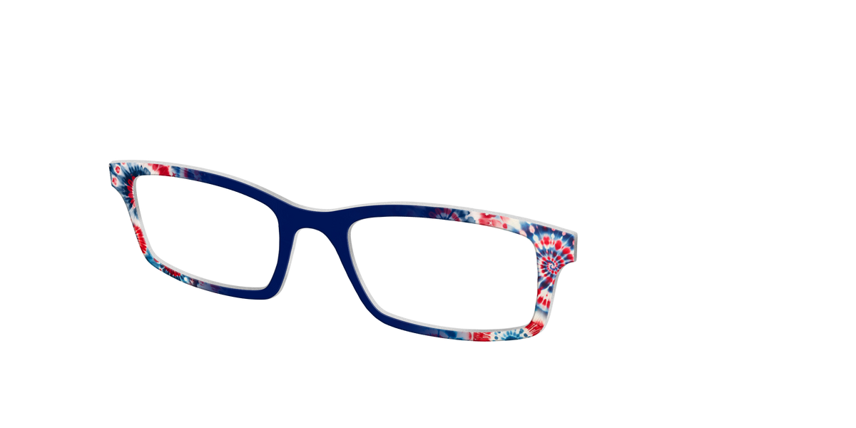 The Americana Tie-Dye - Angle Top Image - Pair Eyewear