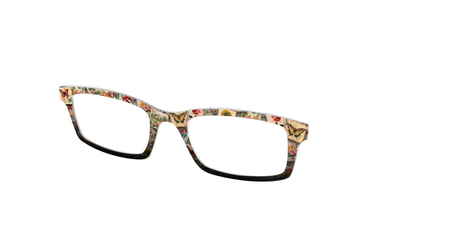 The Antique Stamps - Angle Top Image - Pair Eyewear