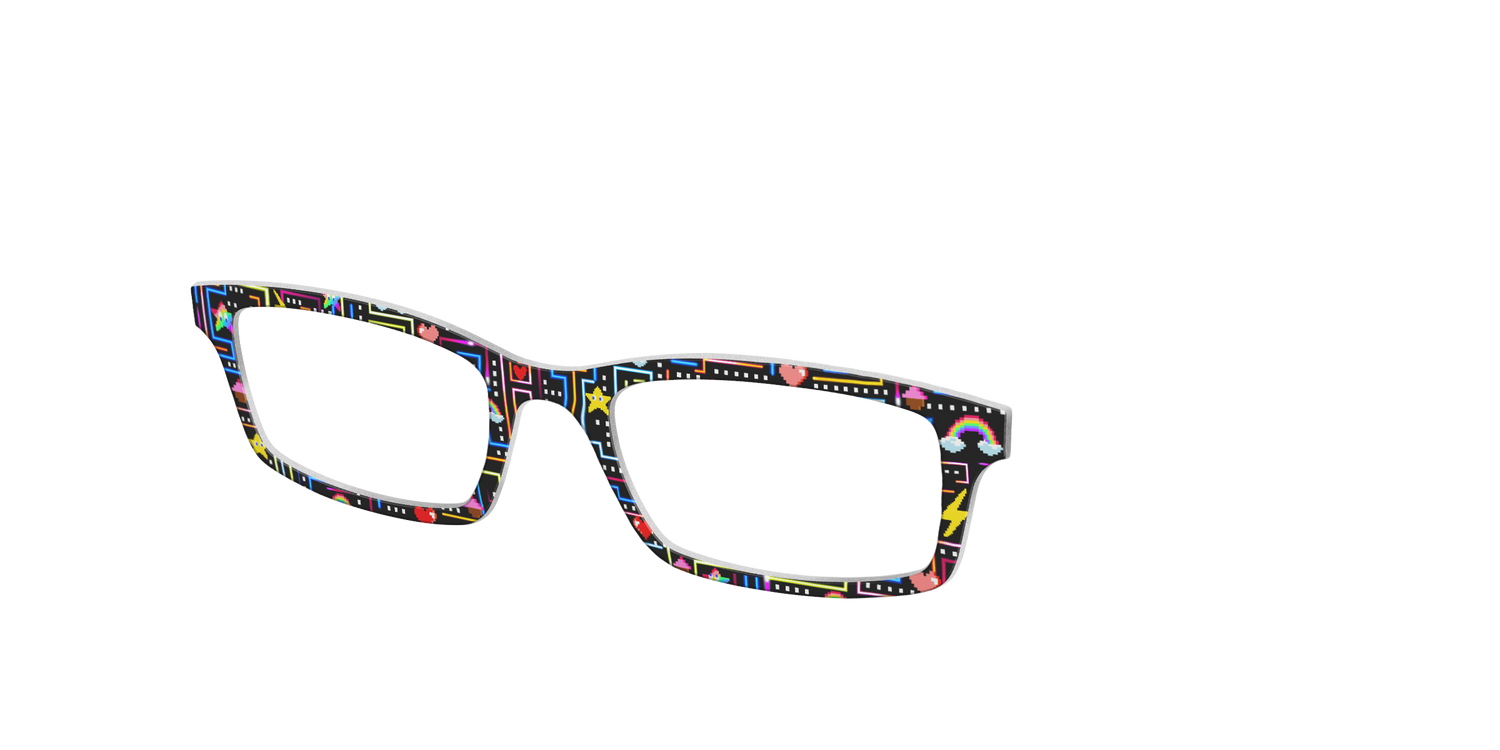 The Arcade Maze - Angle Top Image - Pair Eyewear