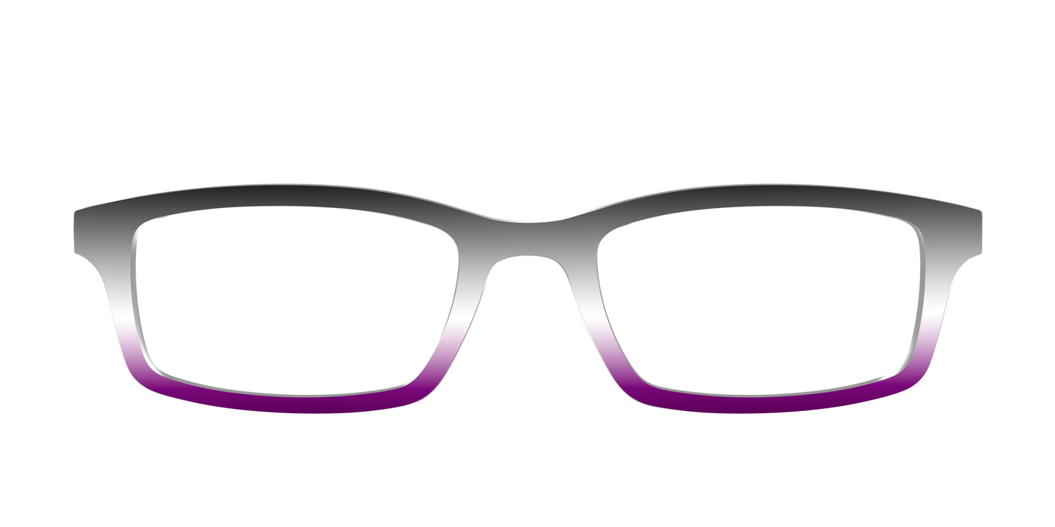 The Asexual Gradient - Front Top Image - Pair Eyewear