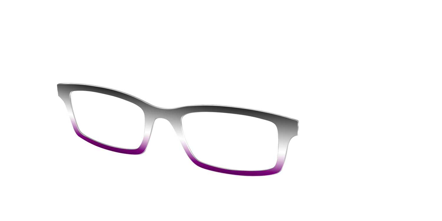 The Asexual Gradient - Angle Top Image - Pair Eyewear