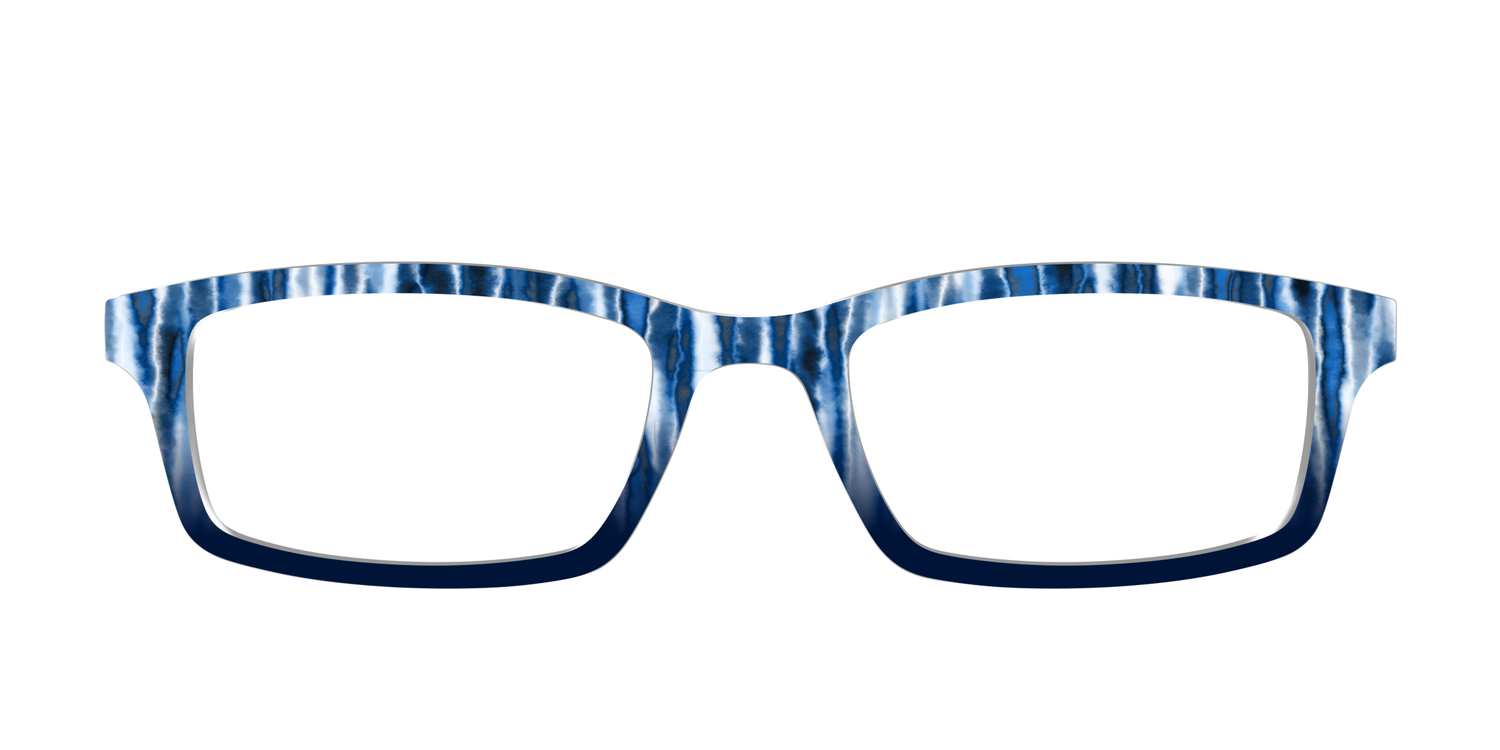 The Azure Tie-Dye - Front Top Image - Pair Eyewear