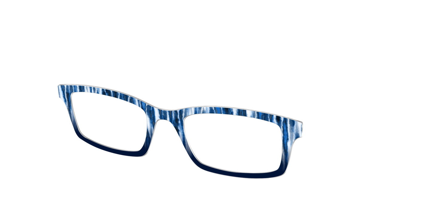 The Azure Tie-Dye - Angle Top Image - Pair Eyewear