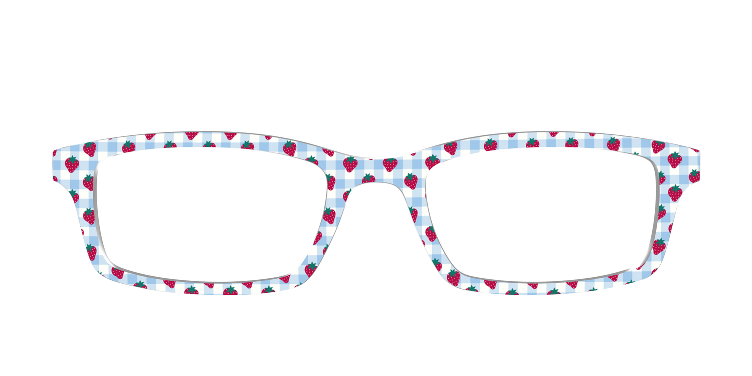 The Berry Picnic Gingham - Front Top Image - Pair Eyewear