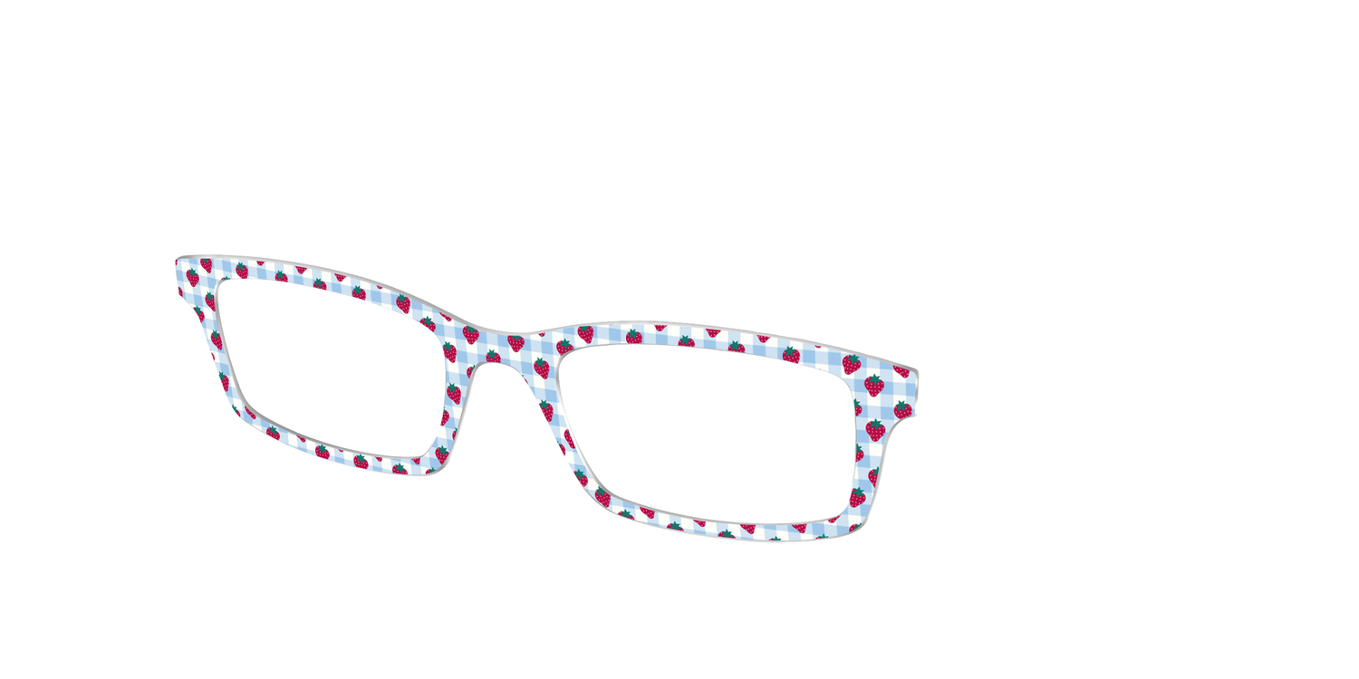 The Berry Picnic Gingham - Angle Top Image - Pair Eyewear
