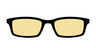 The Black with Driving Lens - Front Top Thumbnail - Pair Eyewear