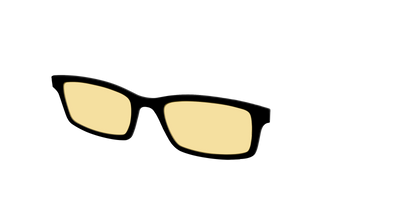 The Black with Driving Lens - Angle Top Thumbnail - Pair Eyewear
