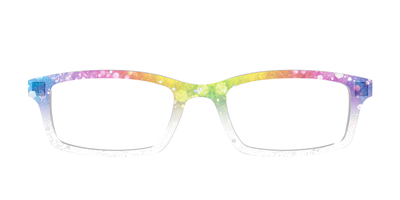 The Bold Bokeh Glitter Crystal - Front Top Thumbnail - Pair Eyewear