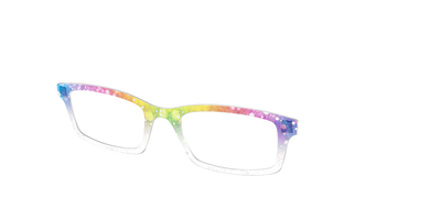 The Bold Bokeh Glitter Crystal - Angle Top Thumbnail - Pair Eyewear