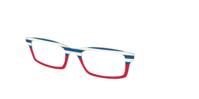 The Bold Stripes Split - Angle Top Thumbnail - Pair Eyewear