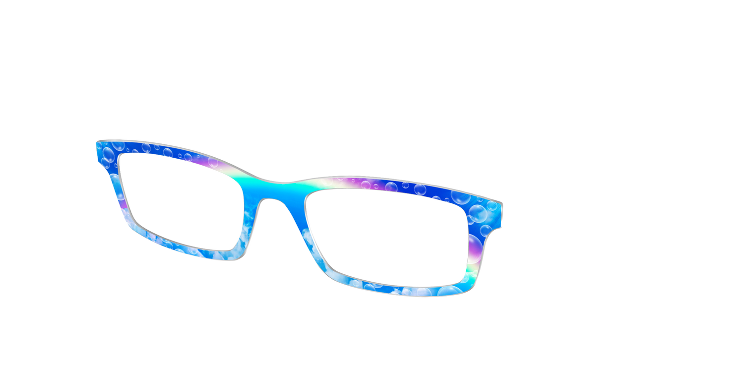 The Bubbly & Bright Sky - Angle Top Image - Pair Eyewear
