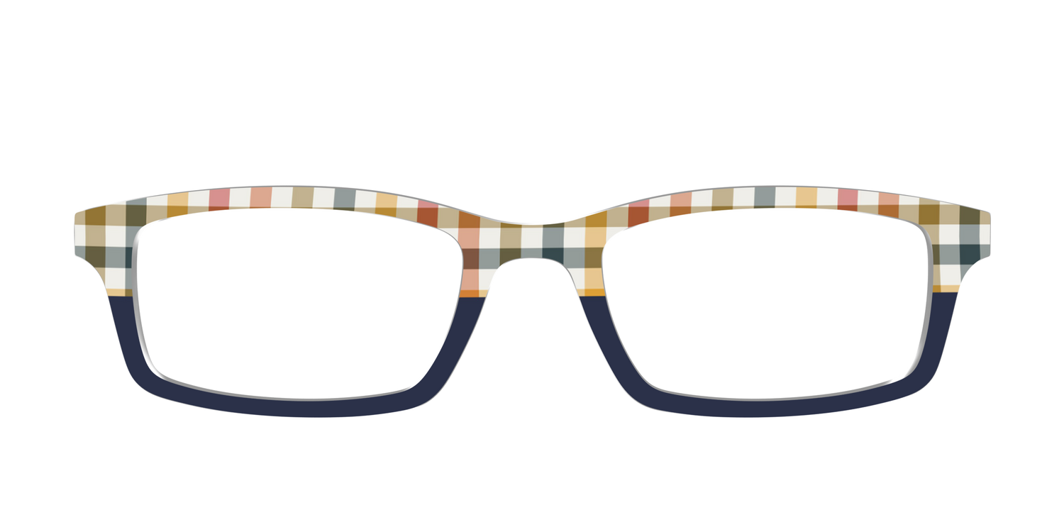 The Camp Check - Front Top Image - Pair Eyewear