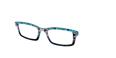 Catching Waves After Dark Holographic - Angle Top Thumbnail - Pair Eyewear