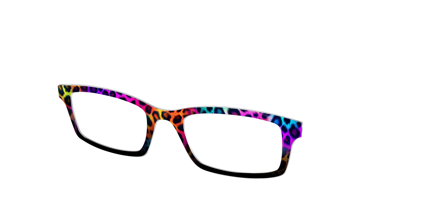 The Chromatic Cheetah - Angle Top Image - Pair Eyewear