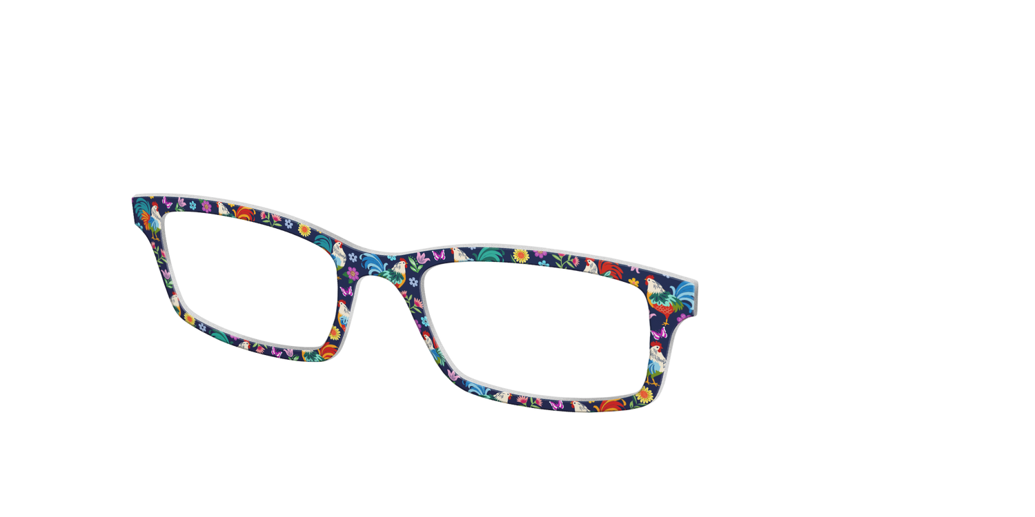 The Cock-a-Doodle-Doo - Angle Top Image - Pair Eyewear