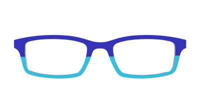 The Cobalt & Capri Split - Front Top Thumbnail - Pair Eyewear