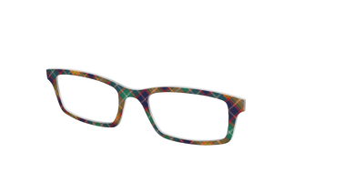 The Collegiate Plaid - Angle Top Thumbnail - Pair Eyewear