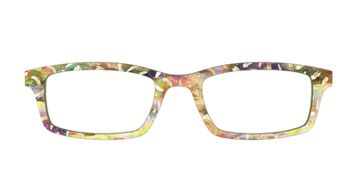 The Colorful Canvas with Gold Foil - Front Top Thumbnail - Pair Eyewear