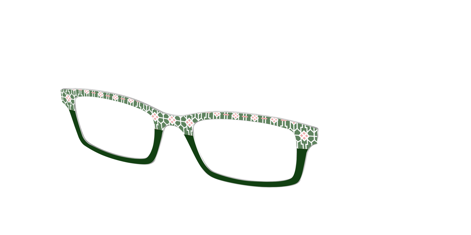 The Countryside Lattice Split - Angle Top Image - Pair Eyewear