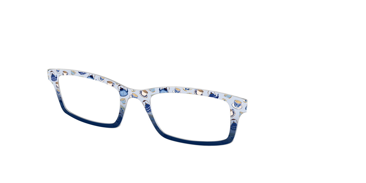 The Cozy Teacups - Angle Top Image - Pair Eyewear