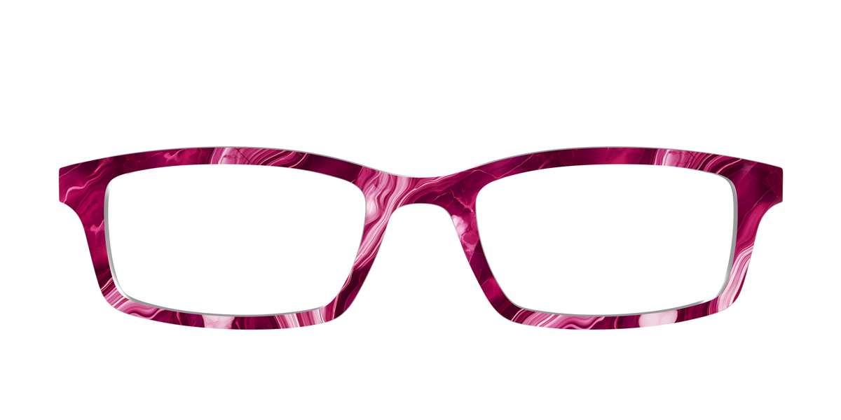 The Cranberry Marble - Front Top Image - Pair Eyewear