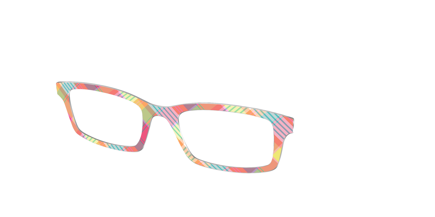 The Daybreak Plaid - Angle Top Image - Pair Eyewear