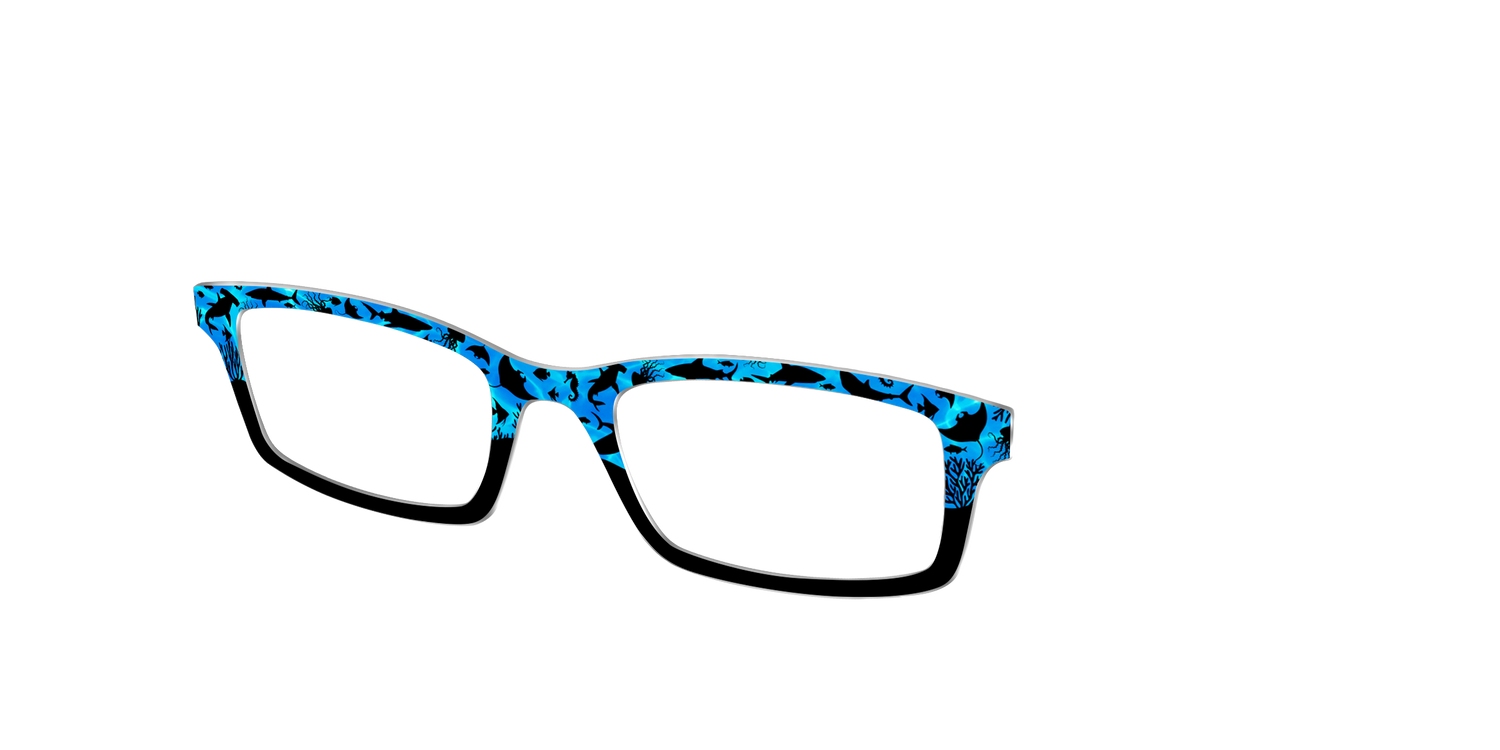 The Deep Sea After Dark - Angle Top Image - Pair Eyewear