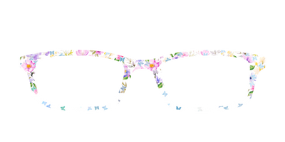 The Delicate Flower Crown with Butterfly Glitter - Front Top Thumbnail - Pair Eyewear