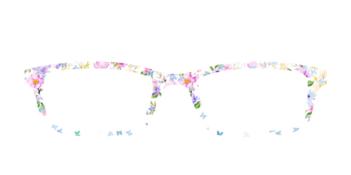 The Delicate Flower Crown with Butterfly Glitter - Pair Eyewear
