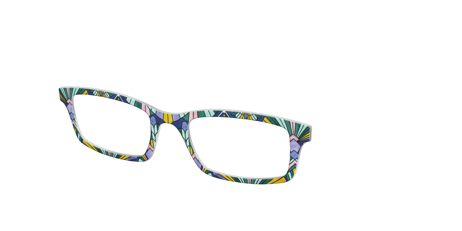 The Desert Deco - Angle Top Image - Pair Eyewear