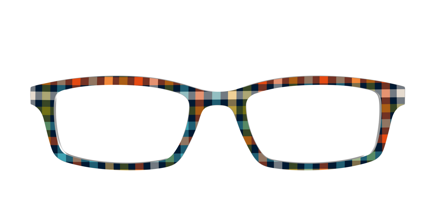The Dockside Gingham - Front Top Image - Pair Eyewear