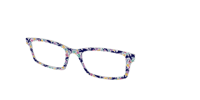 The Draconic Blossoms - Angle Top Thumbnail - Pair Eyewear