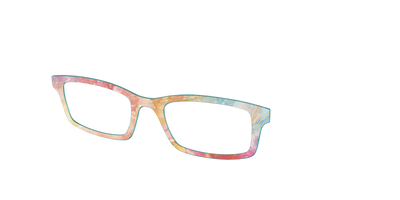 The Dyed Egg with Gold Foil - Angle Top Thumbnail - Pair Eyewear