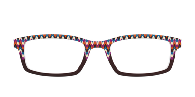 The Fall Chevron - Front Top Thumbnail - Pair Eyewear